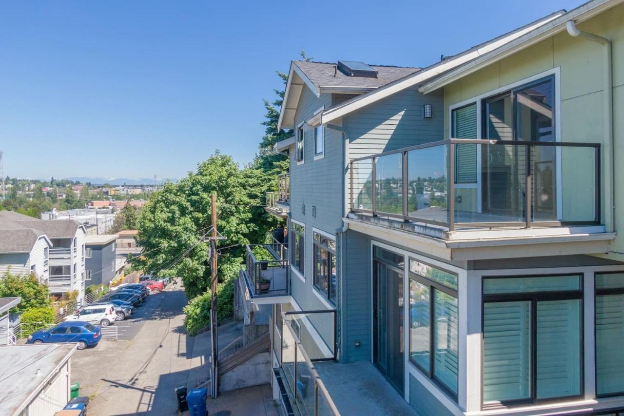 5 Min To Downtown Seattle! 3Br & 2Ba Cozy Townhome Townhouse Exterior foto